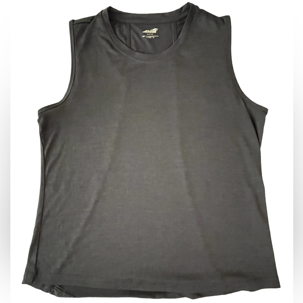 Avis Women’s Gray Workout Tank Top Shirt Size Medium